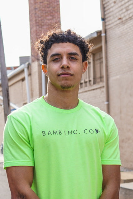 Neon green t sales shirt