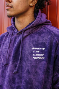 BAMBINO.CO LOVE LOYALTY RESPECT HOODIE